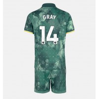 Tottenham Hotspur Archie Gray #14 Rezervni Dres za djecu 2024-25 Kratak Rukav (+ Kratke hlače)